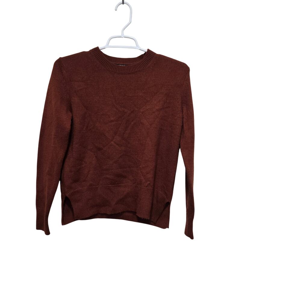 Banana Republic Factory Rust Crew Neck Sweater Petite XS